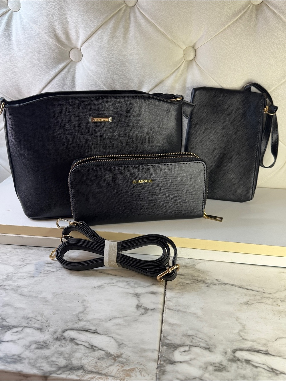 Eli Paul  3-Piece Crossbody & Wallet Set